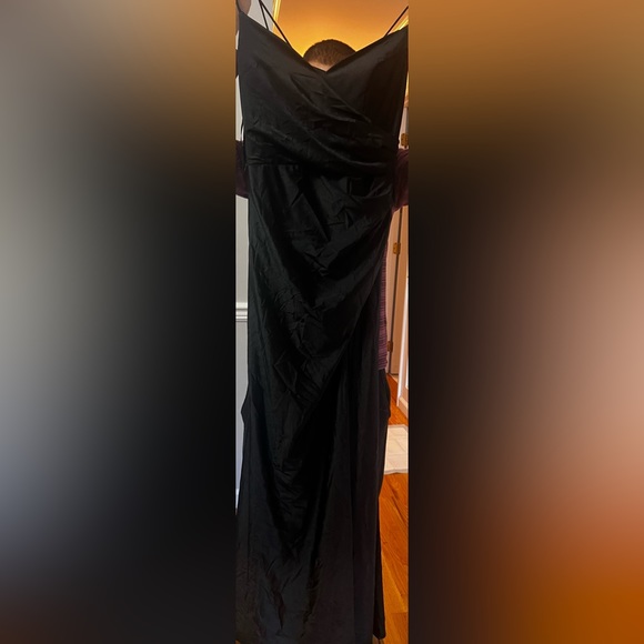 Beautiful brand new :never used black Amelia Couture long gown/ dress - Picture 4 of 5